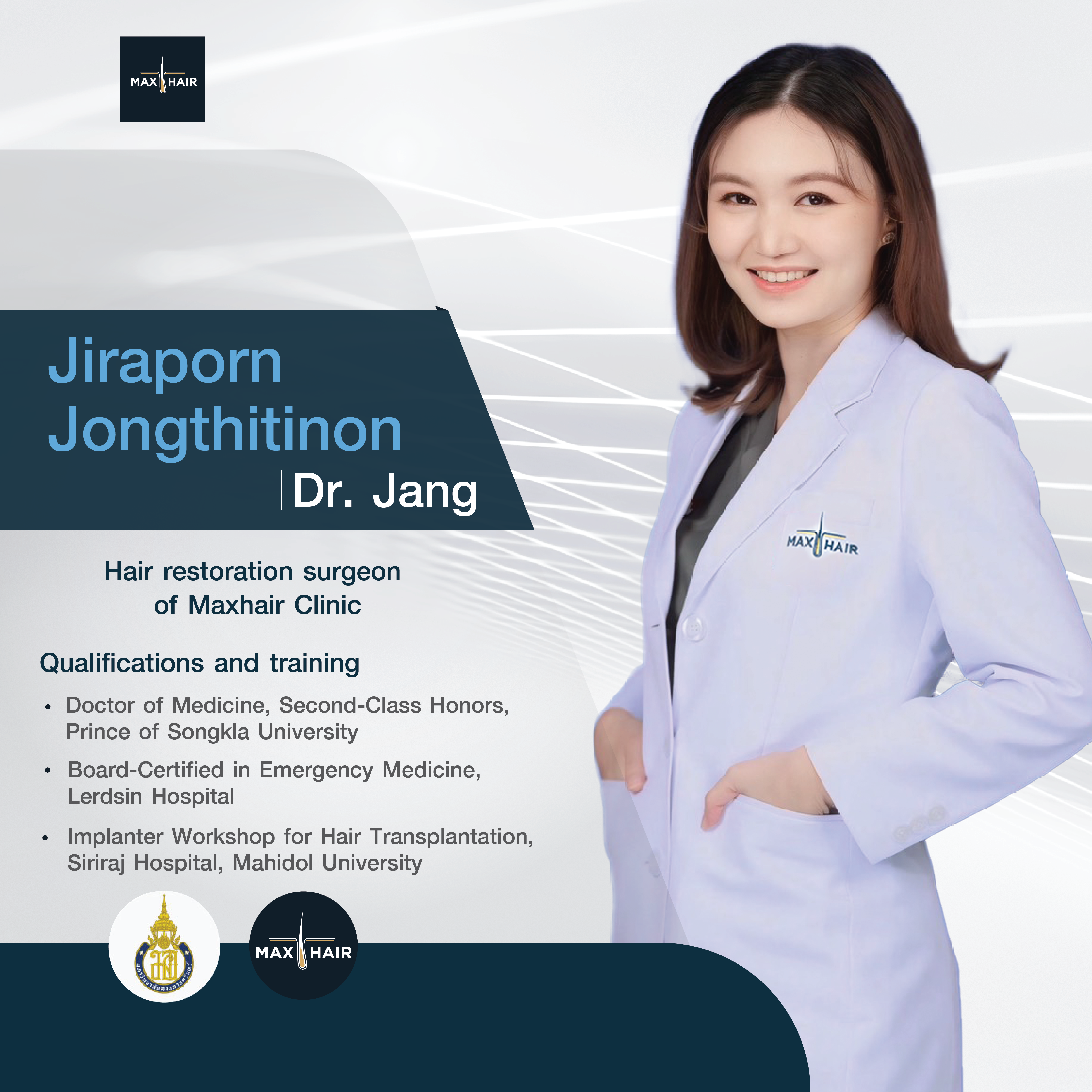 Dr. Jiraporn Jongthitinon (Dr. Jang)